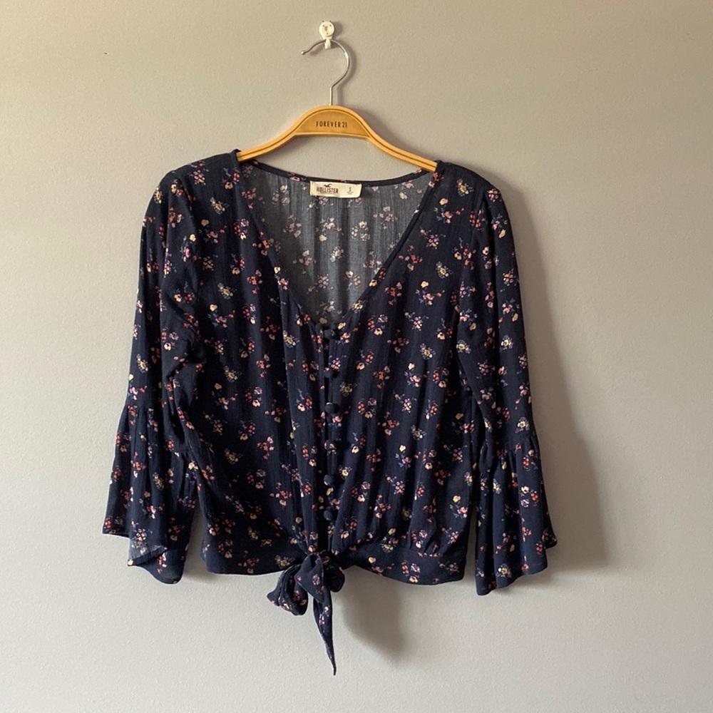 Hollister Floral Blouse
